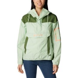 Снимка на Columbia CHALLENGER WINDBREAKER Дамско ветроустойчиво яке, зелено, размер