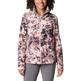 Снимка на Columbia FAST TREK PRINTED JACKET Дамско ски яке, розово, размер