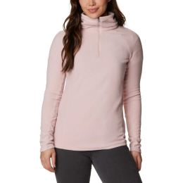 Снимка на Columbia GLACIAL IV HALF ZIP Дамска туристическа блуза, розово, размер