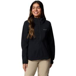 Снимка на Columbia HEATHER CANYON HOODDED JACKET Дамско софтшел яке, черно, размер