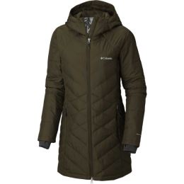 Снимка на Columbia HEAVENLY HOODED LONG JACKET Дамско хибридно яке, khaki, размер