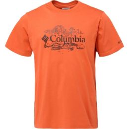 Снимка на Columbia KETTLE RIVER GRAPHIC TEE Мъжка тениска, оранжево, размер