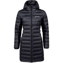 Снимка на Columbia LAKE 22 DOWN LONG HOODED JACKET Дамско пухено яке, черно, размер