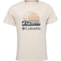 Снимка на Columbia PATH LAKE GRAPHIC TEE II Мъжка тениска, бежово, размер