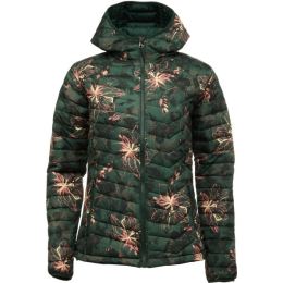Снимка на Columbia POWDER LITE HOODED JACKET Дамско яке, тъмнозелено, размер