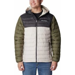 Снимка на Columbia POWDER LITE HOODED JACKET Мъжко яке, бежово, размер