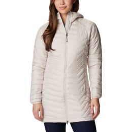 Снимка на Columbia POWDER LITE MID JACKET Дамско зимно яке, бежово, размер