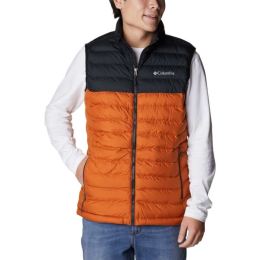 Снимка на Columbia POWDER LITE VEST Мъжки елек, оранжево, размер