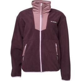 Снимка на Columbia SEQUOIA GROVE FULL ZIP FLEECE Дамско флийс яке, винен, размер