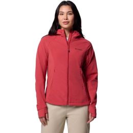 Снимка на Columbia SWEET AS II W SOFTSHELL HOODIE Дамско софтшел яке, червено, размер