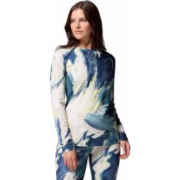 Снимка на Columbia W OMNI-HEAT INFINITY KNIT SL CREW Дамска функционална тениска, синьо, размер