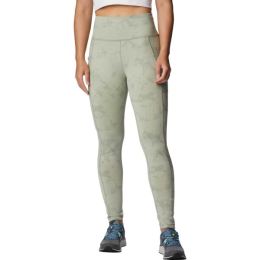 Снимка на Columbia WINDGATES HIGH-RIES LEGGING Дамски спортен клин, светло-зелено, размер