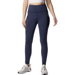 Снимка на Columbia WINDGATES HIGH-RIES LEGGING Дамски спортен клин, синьо, размер