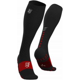 Снимка на Compressport FULL SOCKS RECOVERY Компресиращи дълги чорапи, черно, размер