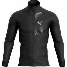 Снимка на Compressport HURRICANE WINDPROOF JACKET M Мъжко ветроустойчиво яке, черно, размер