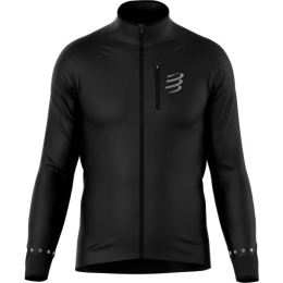Снимка на Compressport HURRICANE WINDPROOF M Мъжко яке, устойчиво на вятър, черно, размер