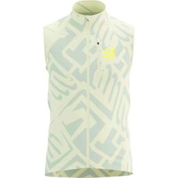 Снимка на Compressport HURRICANE WINDPROOF VEST M Мъжки елек от флийс, светло-зелено, размер