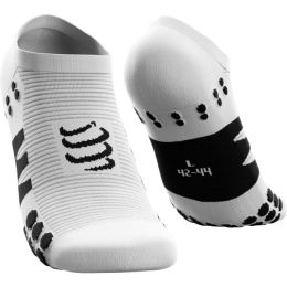 Снимка на Compressport NO SHOW SOCKS Универсални спортни чорапи, бяло, размер