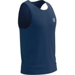 Снимка на Compressport PERFORMANCE SINGLET M Мъжки потник за бягане, тъмносин, размер