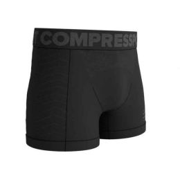 Снимка на Compressport SEAMLESS BOXER Мъжки функционални боксерки, черно, размер