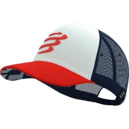 Снимка на Compressport TRUCKER CAP Шапка с козирка, бяло, размер