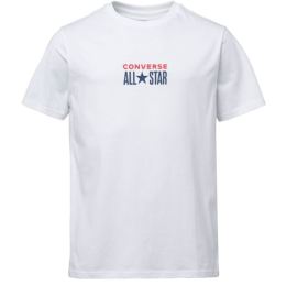 Снимка на Converse CTAS TAG TEE Мъжка тениска, бяло, размер