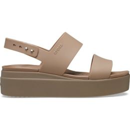 Снимка на Crocs BROOKLYN LOW WEDGE W Дамски сандали, бежово, размер 41/42