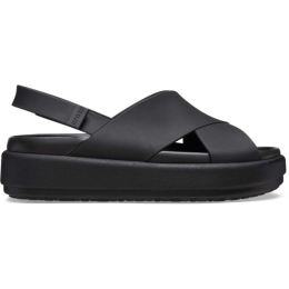 Снимка на Crocs BROOKLYN LUXE CROSS STRAP W Дамски сандали, черно, размер 39/40