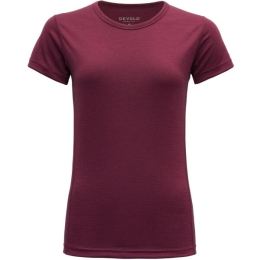 Снимка на Devold BREEZE MERINO 150 T-SHIRT Дамска тениска, винен, размер