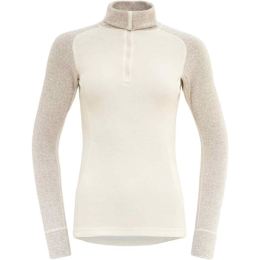 Снимка на Devold DUO ACTIVE MERINO 210 Z.NECK Дамски функционален пуловер, бежово, размер