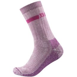 Снимка на Devold OUTDOOR MERINO W Дамски чорапи, розово, размер