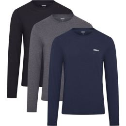 Снимка на DKNY WARRIORS Мъжка тениска с дълги ръкави, черно, размер