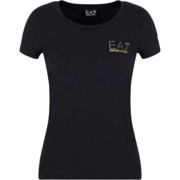 Снимка на EA7 T-SHIRT Дамска тениска, черно, размер