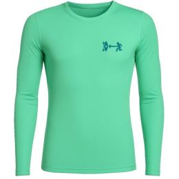 Снимка на EG DERMIS L/S W Дамска тениска от ликра, светло-зелено, размер