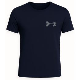 Снимка на EG DERMIS S/S Мъжка тениска от ликра, тъмносин, размер