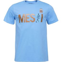 Снимка на FANATICS MESSI NAME & NUMBER GRAPHIC Мъжка тениска, светлосиньо, размер