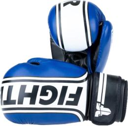 Снимка на Fighter BASIC Боксьорски ръкавици, синьо, размер