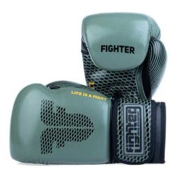 Снимка на Fighter TRAINING Боксьорски ръкавици, зелено, размер