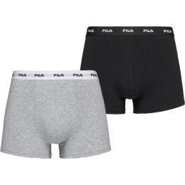 Снимка на Fila BOXER ELASTIC WITH LOGO IN BOX OF 2 PIECES Мъжки боксерки, черно, размер