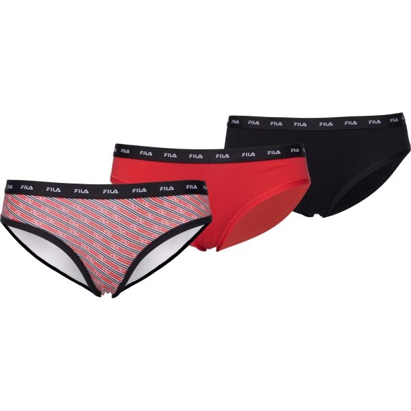 Снимка на Fila BRIEF ELASTIC WITH LOGO Дамски бикини, черно, размер