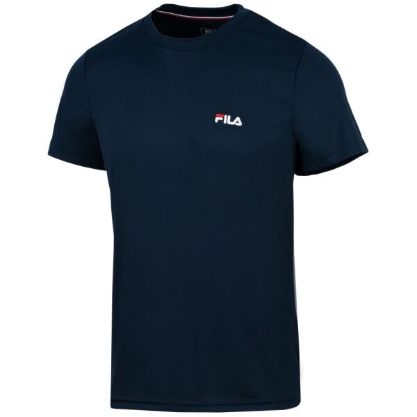 Снимка на Fila LOGO SMALL 2 Мъжка тениска, тъмносин, размер XXXL