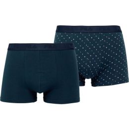 Снимка на Fila MAN BOXER ELASTIC WITH LOGO Мъжки боксерки, тъмносин, размер