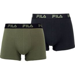 Снимка на Fila MAN BOXER ELASTIC WITH LOGO Мъжки боксерки, черно, размер