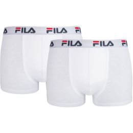 Снимка на Fila MAN BOXERS 2 PACK Мъжки боксерки, бяло, размер