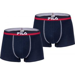 Снимка на Fila MAN BOXERS 2 PACK Мъжки боксерки, тъмносин, размер