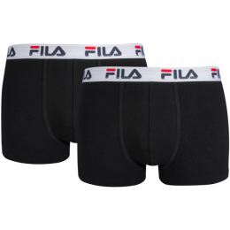 Снимка на Fila MAN BOXERS 2 PACK Мъжки боксерки, черно, размер