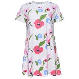 Снимка на Fila NIGHTDRESS IN JERSEY Дамска пижама, бяло, размер