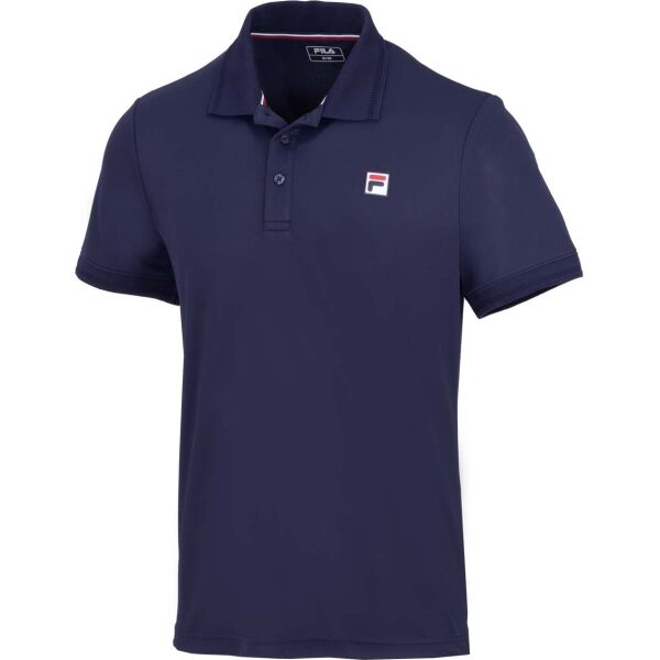 Снимка на Fila POLO HERMANO Мъжка тениска с яка, тъмносин, размер XXXL