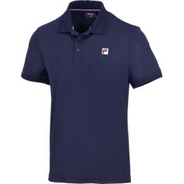 Снимка на Fila POLO HERMANO Мъжка тениска с яка, тъмносин, размер