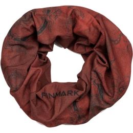 Снимка на Finmark FS-218 Многофункционален шал, червено, размер UNI